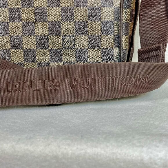 Authentic Unisex Louis Vuitton Olav Crossbody PM Brown Canvas Bag - Picture 15 of 15